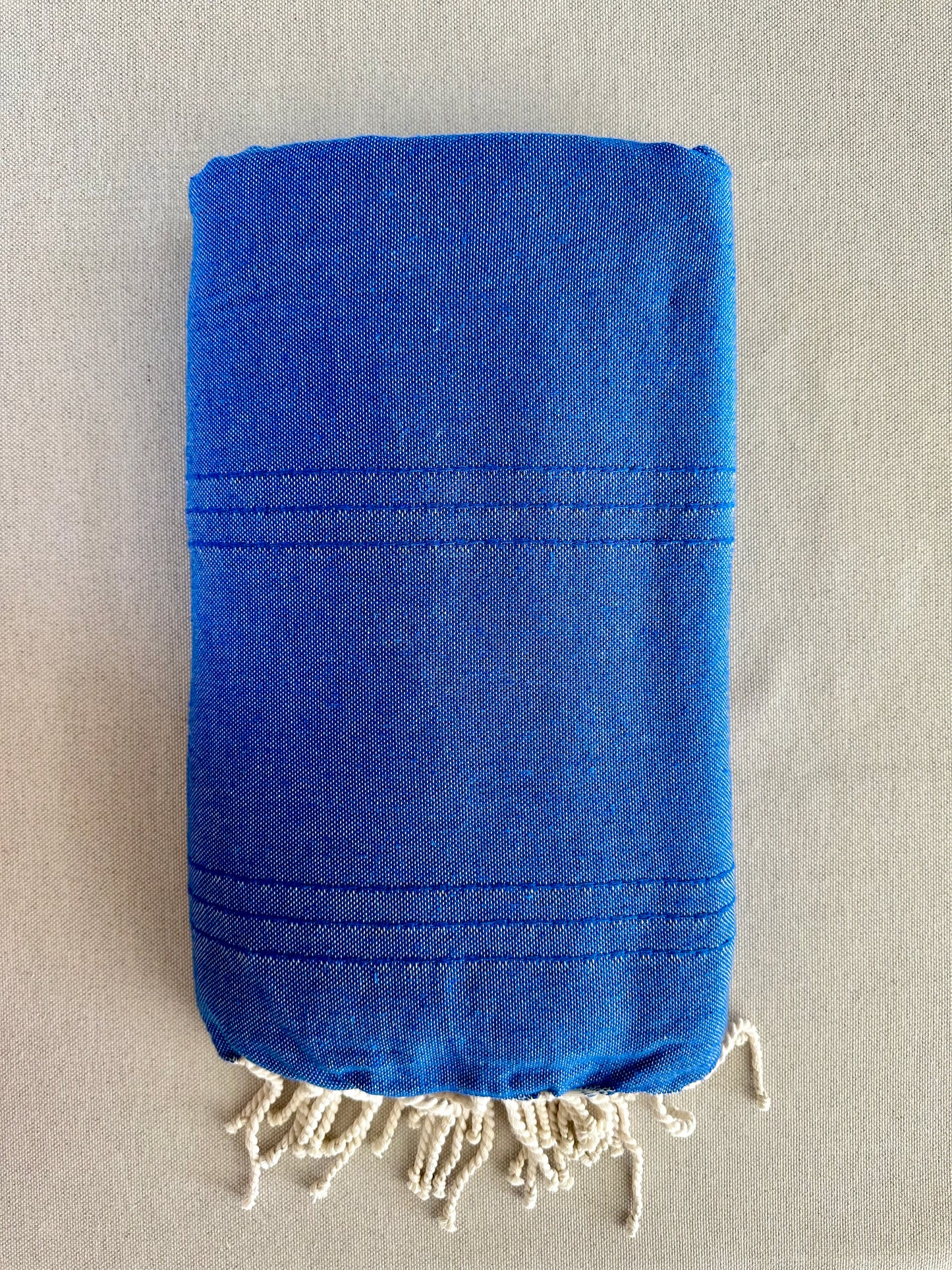 Fouta XXL 200x300 cm Unie - Bleu roi