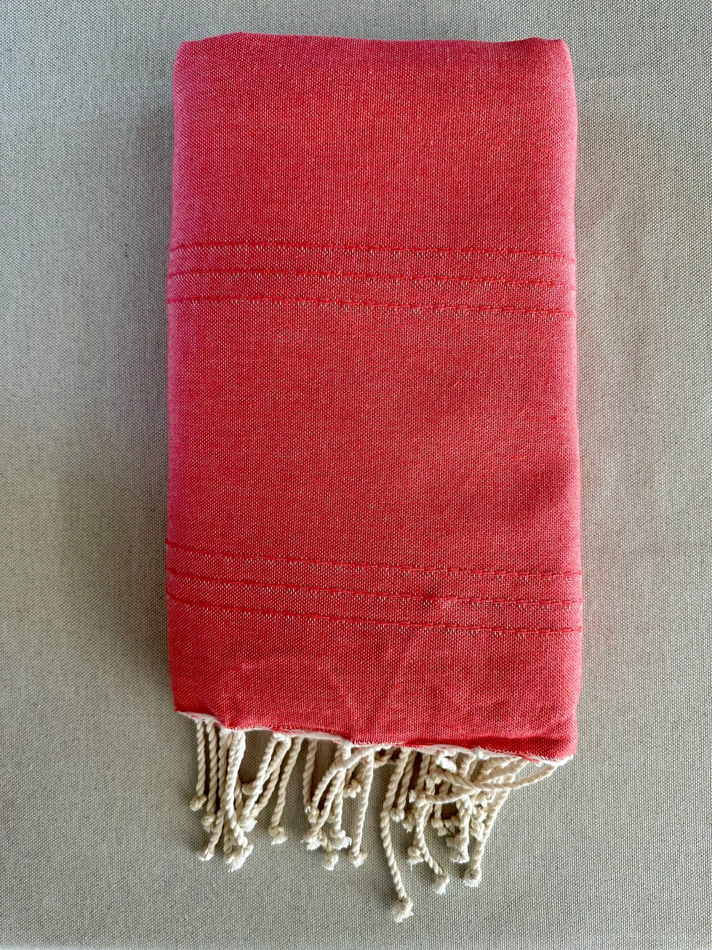 Fouta XXL 200x300 cm Unie - Corail