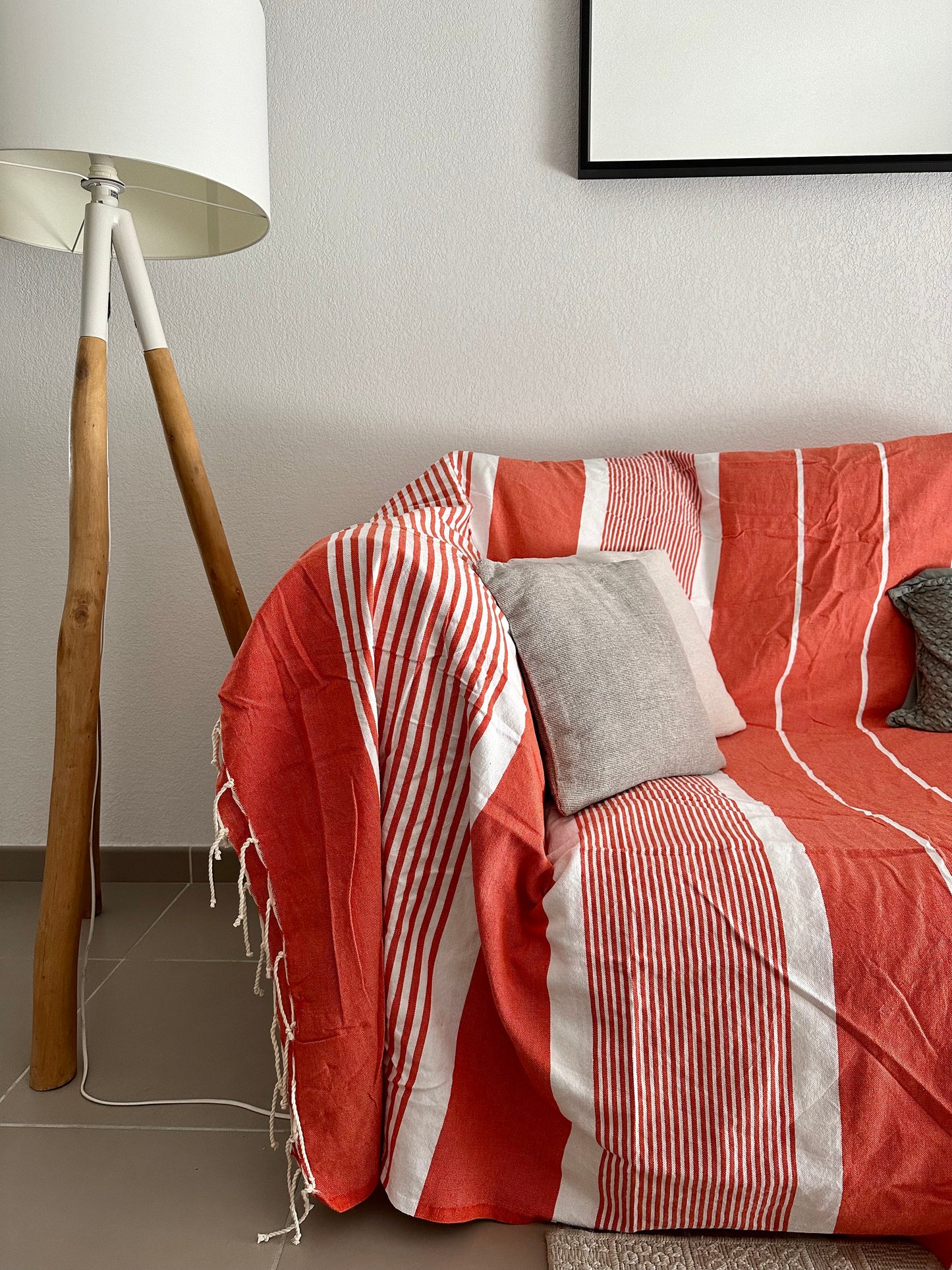 Fouta XXL 200x300 cm - Corail