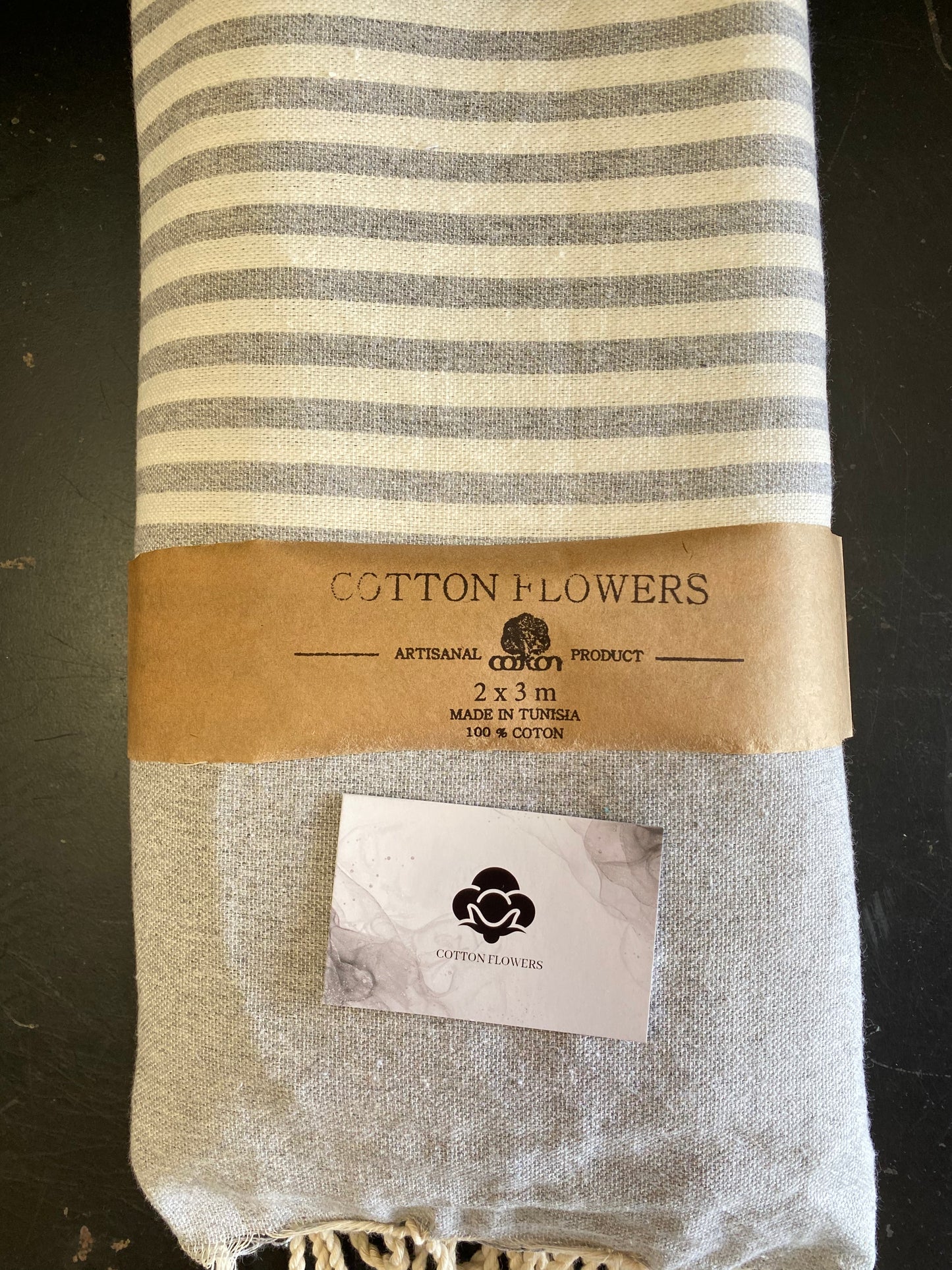 Fouta XXL 200x300 cm - Gris Clair