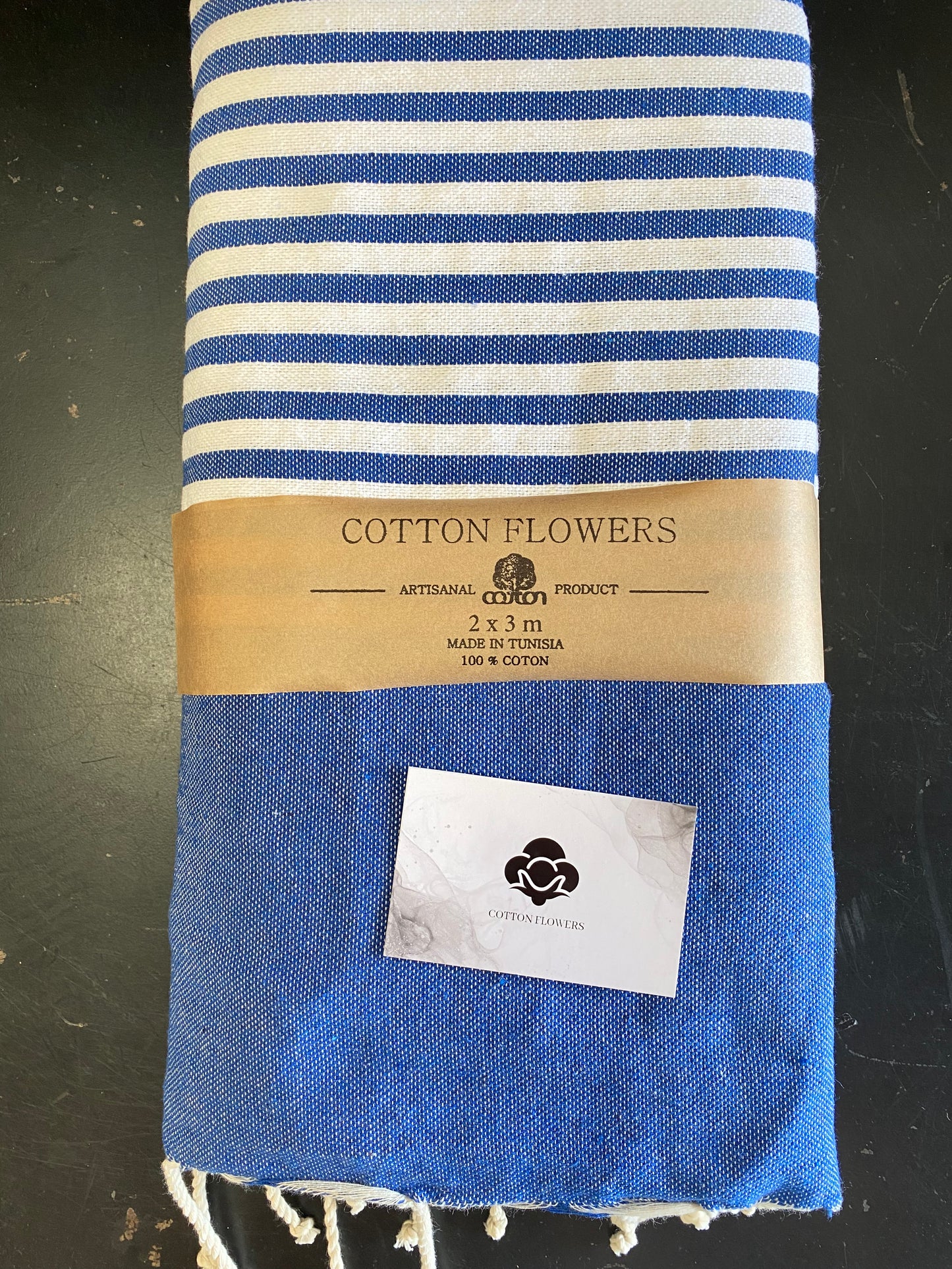 Fouta XXL 200x300 cm - Bleu Roi