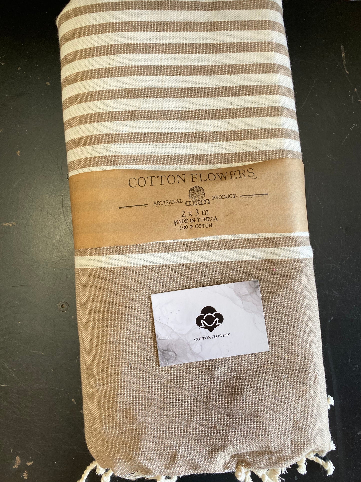 Fouta XXL 200x300 cm - Taupe