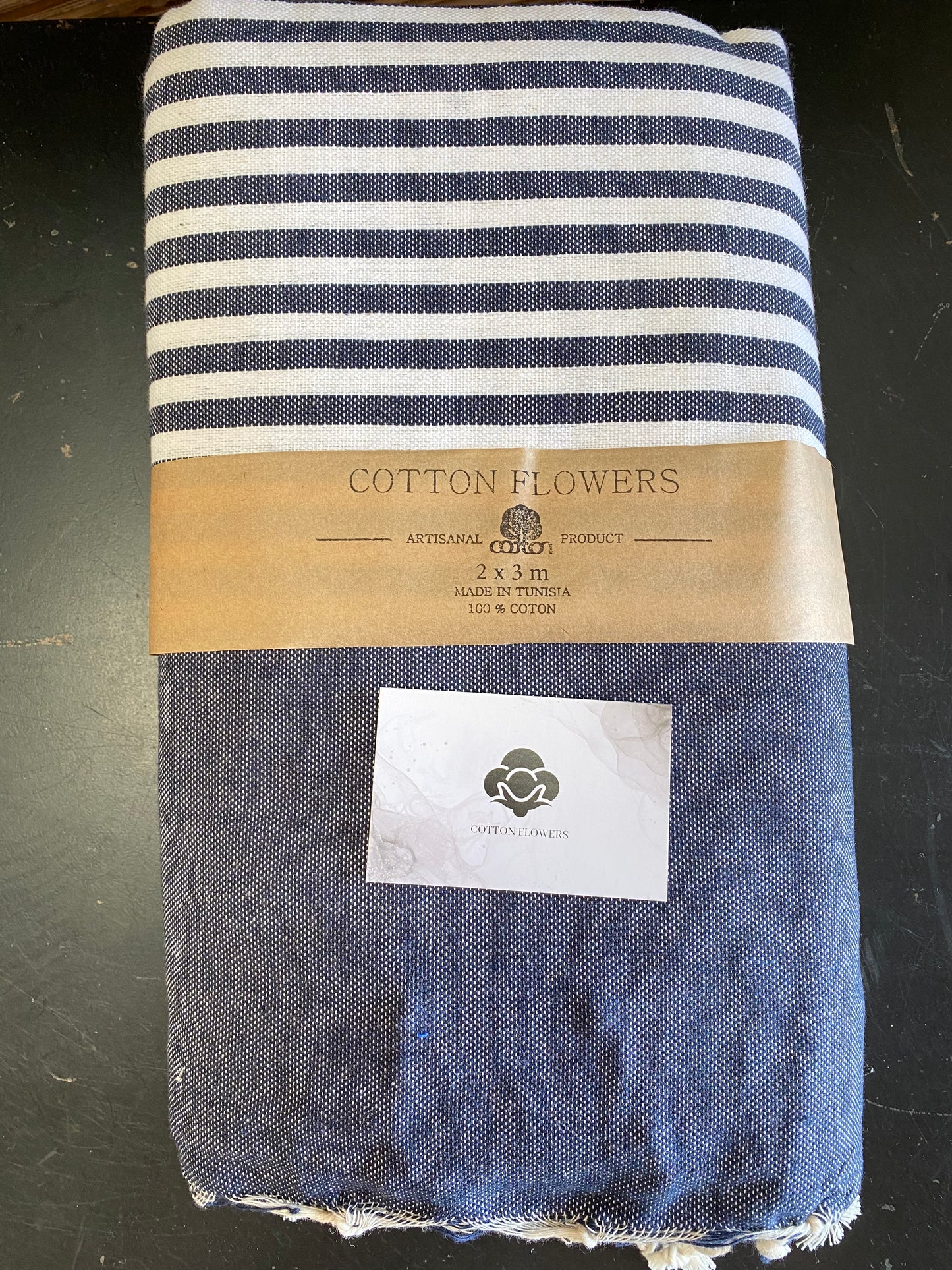 Fouta XXL 200x300 cm - Bleu Marine foncé