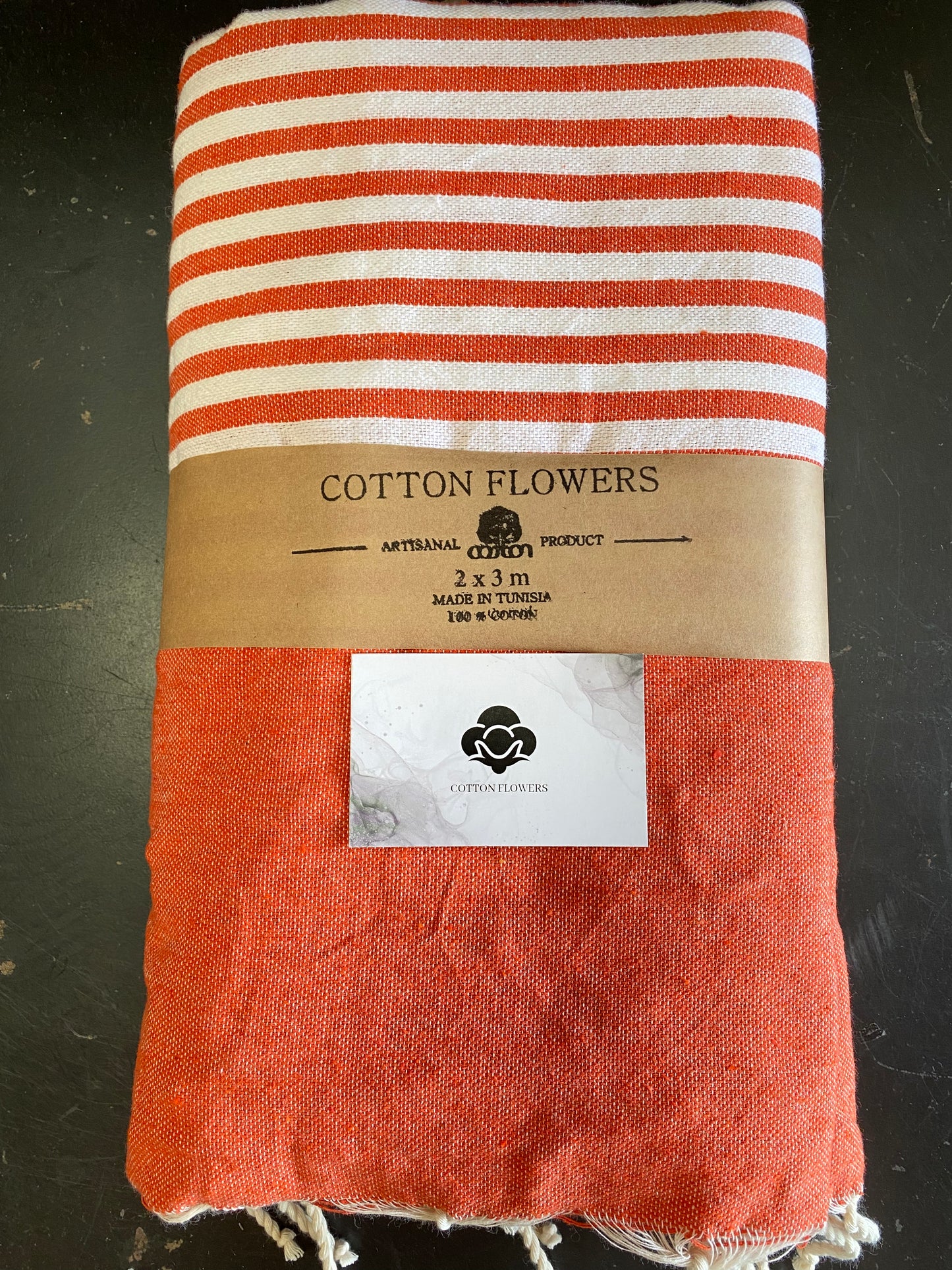 Fouta XXL 200x300 cm - Corail