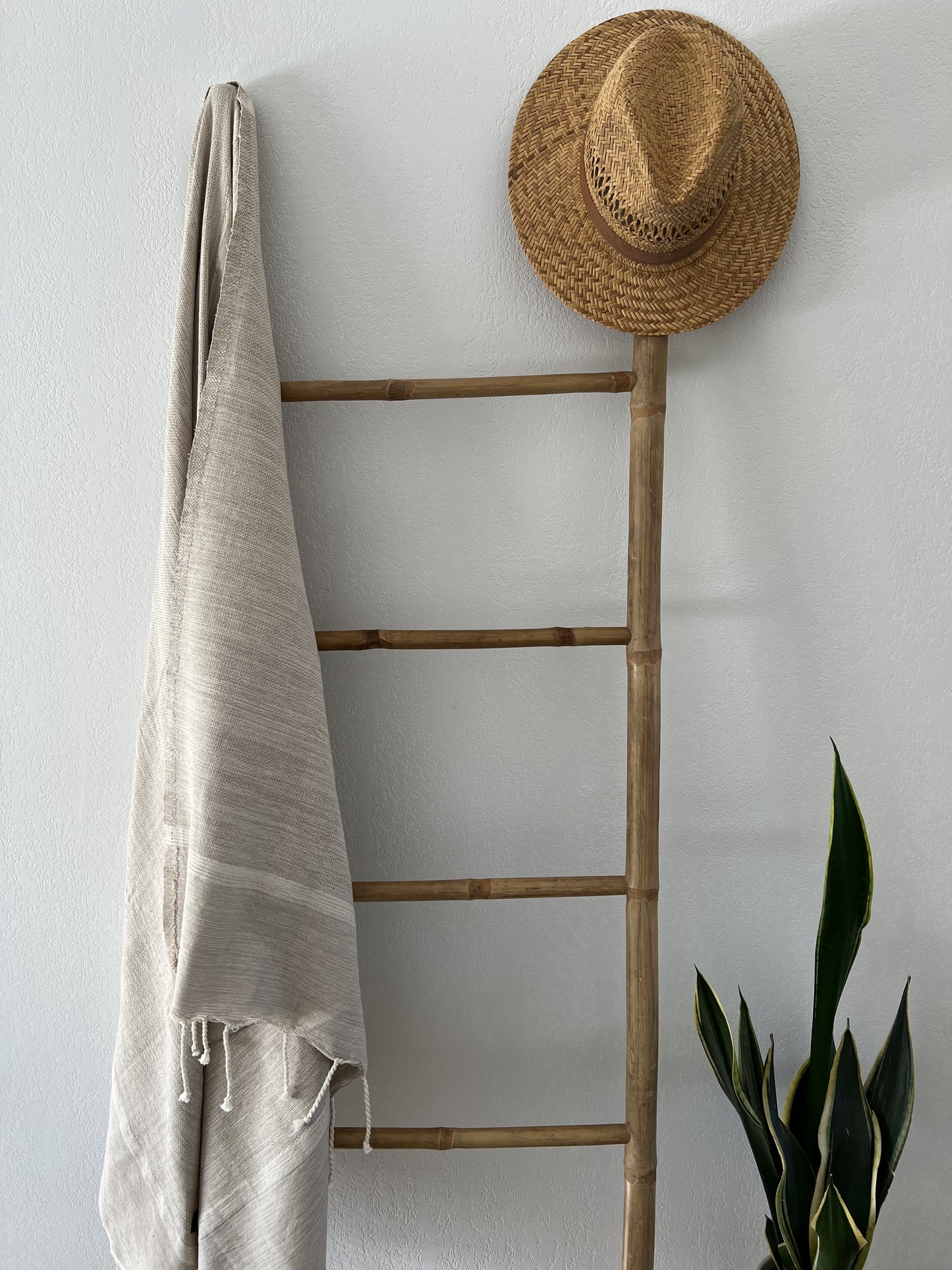 Fouta 100x200 cm Tissage Natté - Beige