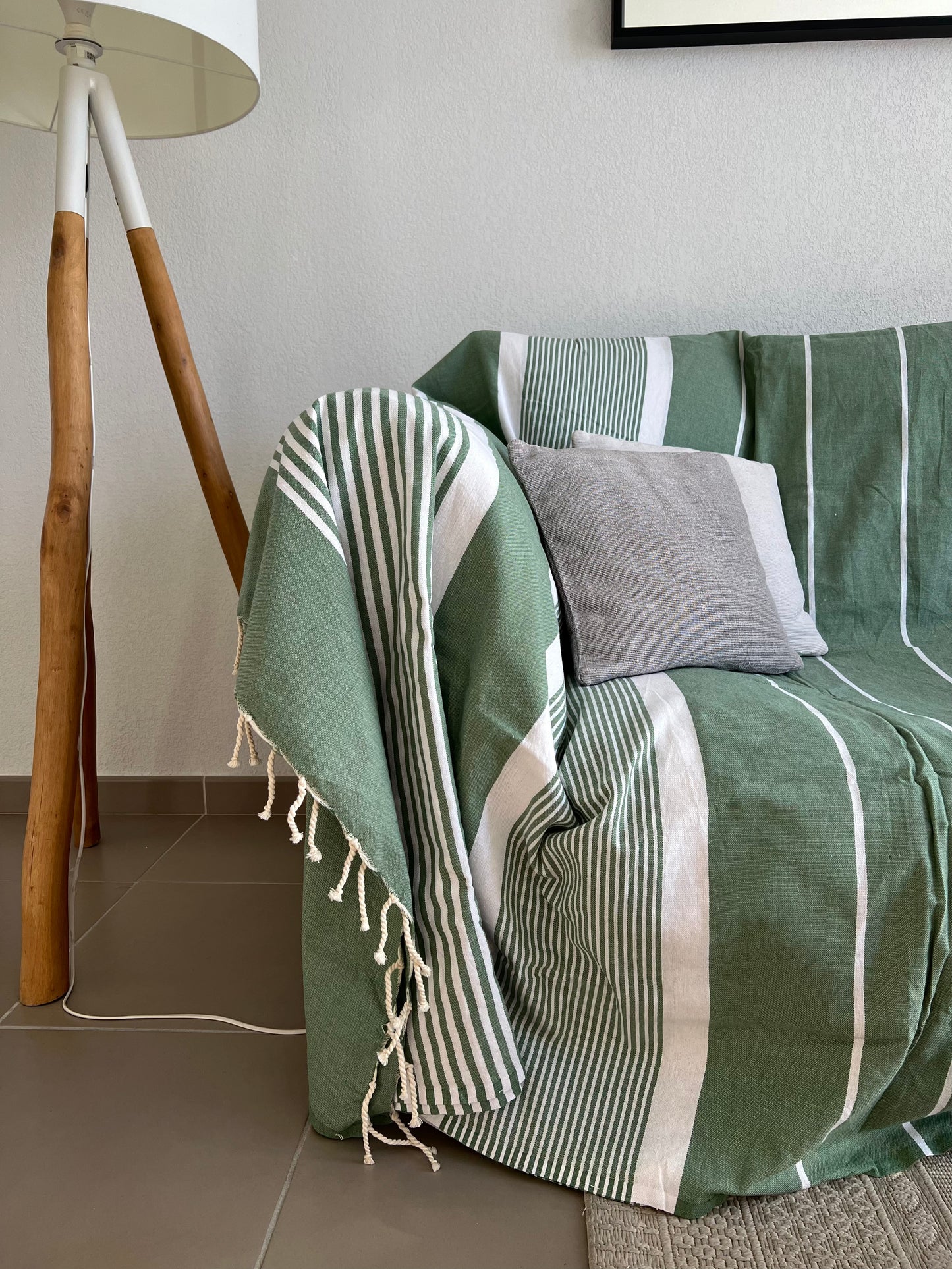 Fouta XXL 200x300 cm - Vert Olive