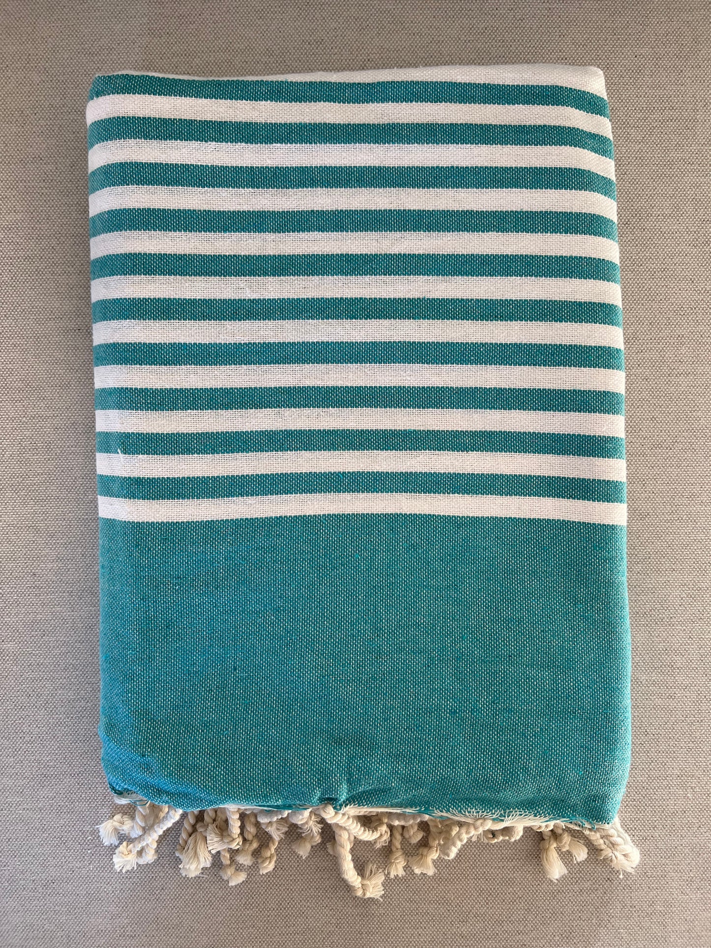 Fouta 200x200 cm Bleu Canard