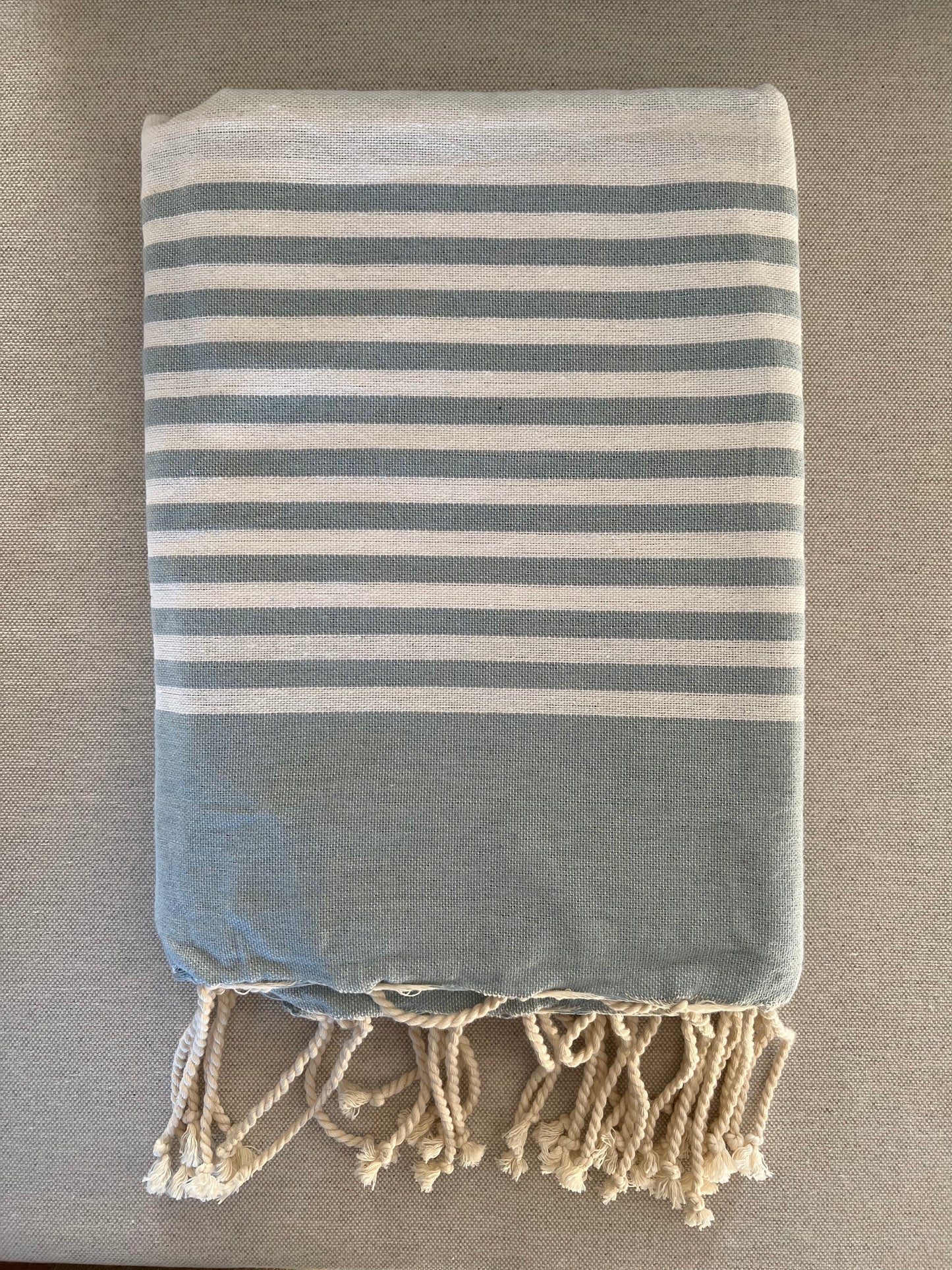Fouta 200x200 cm Bleu Ciel