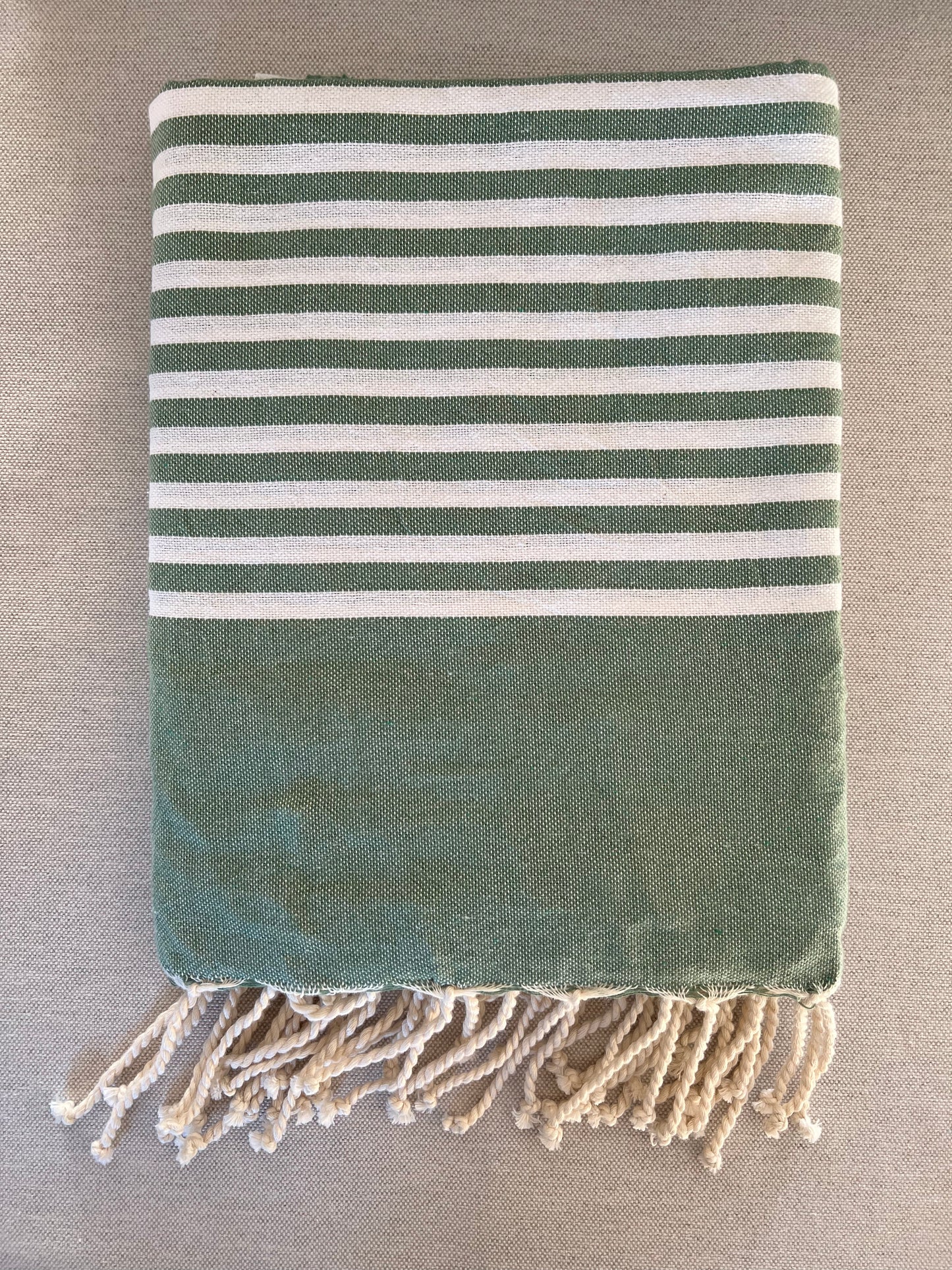 Fouta 200x200 cm Vert Olive