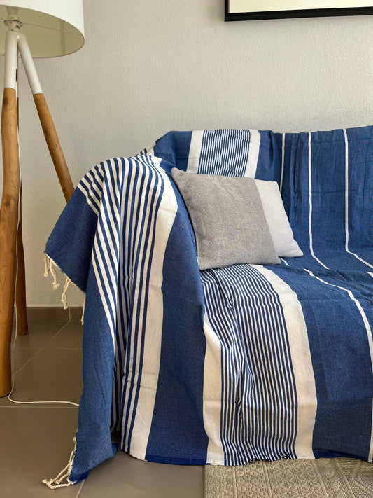 Fouta XXL 200x300 cm - Bleu Roi